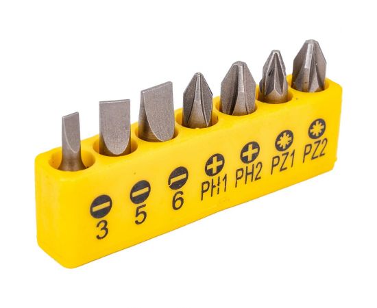 Реверсивная отвертка со вставками 1/4 дюйма 8 предметов Энкор 19860 – изображение 4