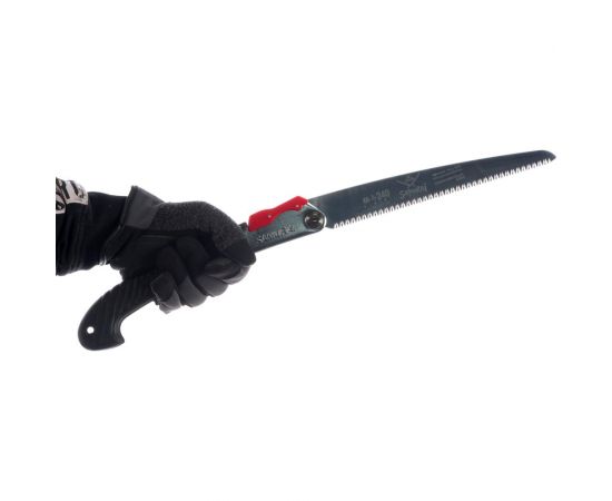 Складная пила с прямым полотном SAMURAI 2 угла фиксации, в футляре MP-240-MH – изображение 4