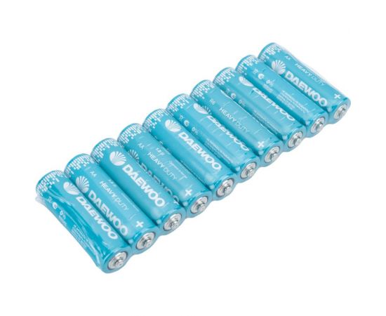 Солевая батарейка DAEWOO R 6 Heavy Duty Shrink-10 5042131 – изображение 4