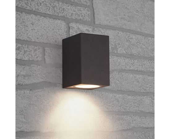 Садово-парковый светильник FERON 230V GU10, DH050, черный (на стену) 48325 – изображение 4