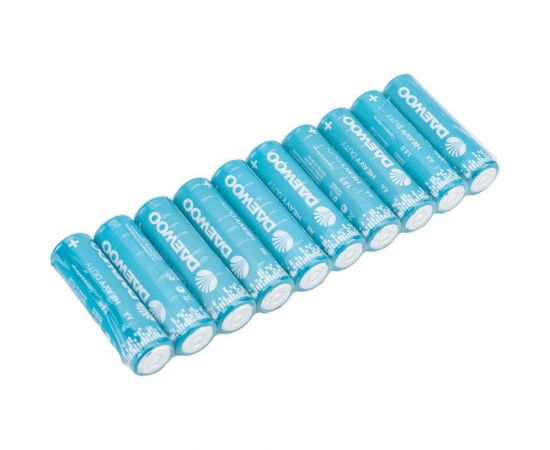 Солевая батарейка DAEWOO R 6 Heavy Duty Shrink-10 5042131 – изображение 5