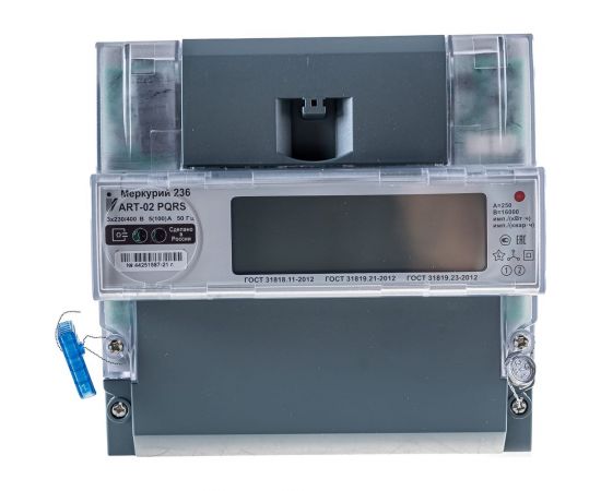 Электросчетчик Инкотекс Меркурий 236 ART-02 PQRS 3х230/400В 10 100 А 236ART02PQRS – изображение 6