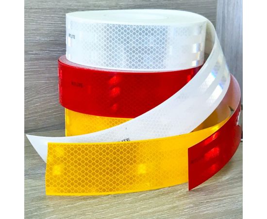 Световозвращающая лента для контурной маркировки RTLITE RT-V104 50,8 мм х 50м, белая RT-V104W – изображение 7