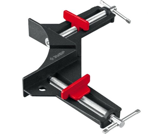 Алюминиевая угловая струбцина ЗУБР У-90 2x73 мм 32219 – изображение 8