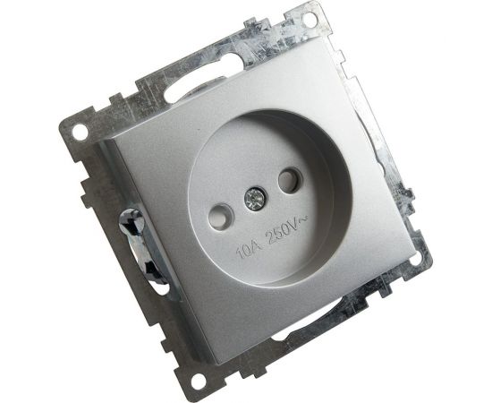 1-местная розетка STEKKER без заземления (механизм), GLS10-7109-03, 250V, 10А с защитной шторкой, серия Катрин, 39581 – изображение 9