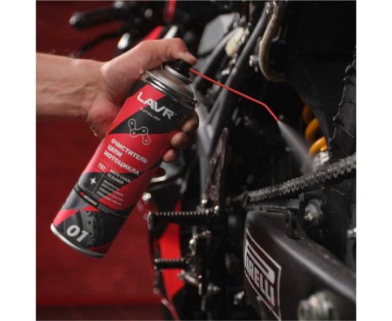 Очиститель цепи LAVR MOTO 650 мл Ln7701 – изображение 9