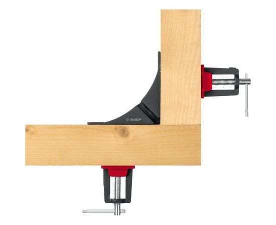 Алюминиевая угловая струбцина ЗУБР У-90 2x73 мм 32219 – изображение 10