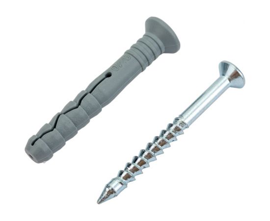 Дюбель-гвоздь Невский Крепеж 6x40, пот. манжета, полипропилен, 50 шт. 812710 