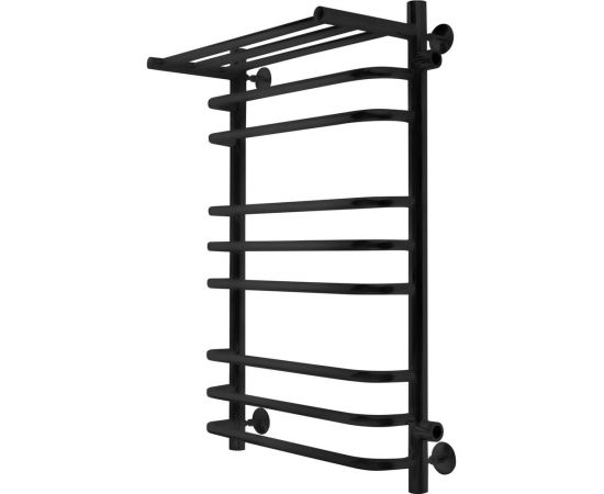 Полотенцесушитель INDIGO Brace с полкой (н.р.1") 80/50 м/о 60 боковое подключение справа LBCW80-50PBRR-б/п-60 