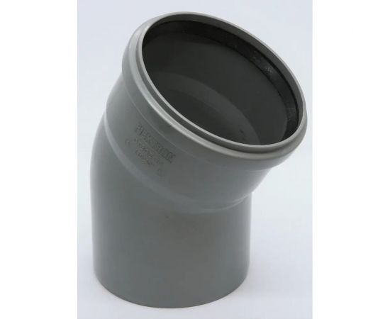 Отвод Flextron D 110 мм 30 градусов, для внутренней канализации 138432 