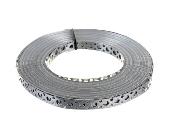 Монтажная лента ЭРА перфорированная, прямая, LP 12 х 0,55, 25 м Б0047417 