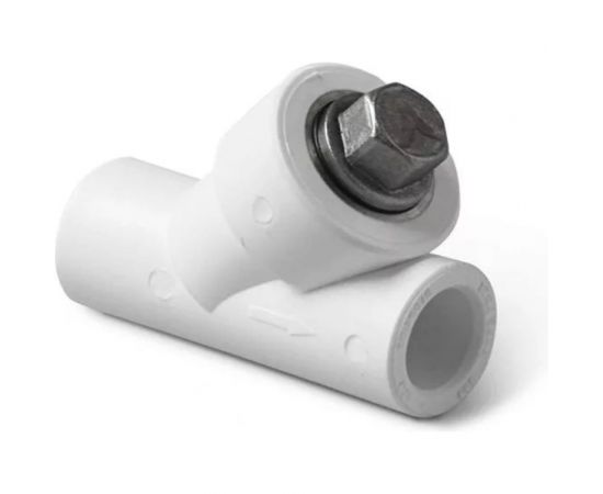 Сетчатый фильтр VALFEX PP-R белый, 32х45° 10141032 036-0618 