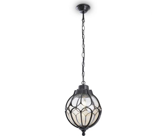 Садово-парковый светильник FERON 60W 230V E27 черный, IP44, PL3805 6345 