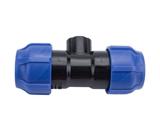 Компрессионный переходной тройник VALFEX ПНД, с внутренней резьбой, 32-1/2""-32 1210013201232 