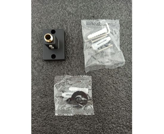 Душевая стойка-зонт со смесителем Rainsberg черный R9004H – изображение 11