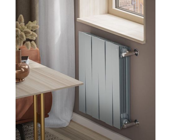 Радиатор Royal Thermo PIANOFORTE 500/Silver Satin - 6 секций – изображение 12