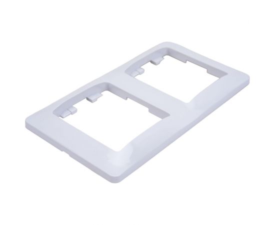 Вертикальная рамка Schneider Electric 2-м Glossa белая GSL000106 – изображение 2