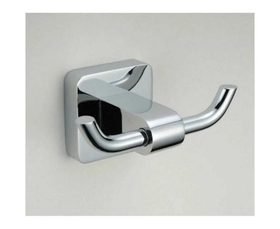 Крючок Savol двойной, хром S-009554 23217 – изображение 2