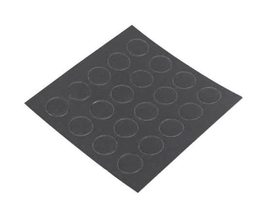 Заглушка Невский Крепеж самоклейка 12 мм, черная, 20 шт. 801769 – изображение 2