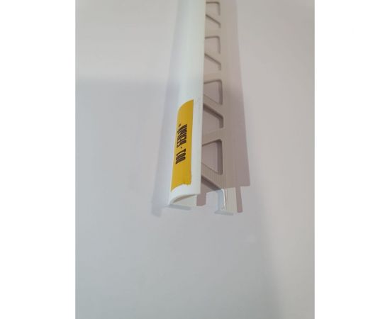 Раскладка наружная для плитки Ideal 10 мм, 2.5 м, 001 белый Нп10 001 БЕЛ – изображение 2