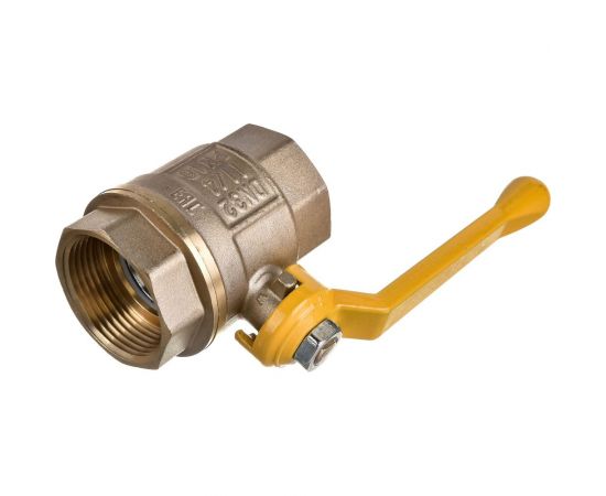 Шаровой кран STI для газа Ду32 Ру16 муфтовый (муфта-муфта) рычаг D170-00053 – изображение 2