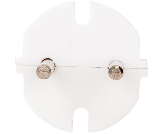 Электровилка ООО Ливны-Электро В6-001 разборная плоская с/ш, белая В 6144с – изображение 2