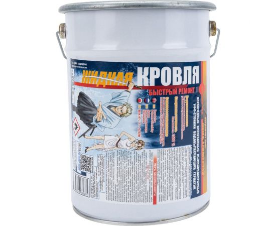 Герметик жидкая кровля уфо-стойкий Nippon Ace ведро 5 литров GJK-050-375 – изображение 2