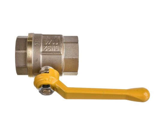 Шаровой кран STI для газа Ду32 Ру16 муфтовый (муфта-муфта) рычаг D170-00053 – изображение 3