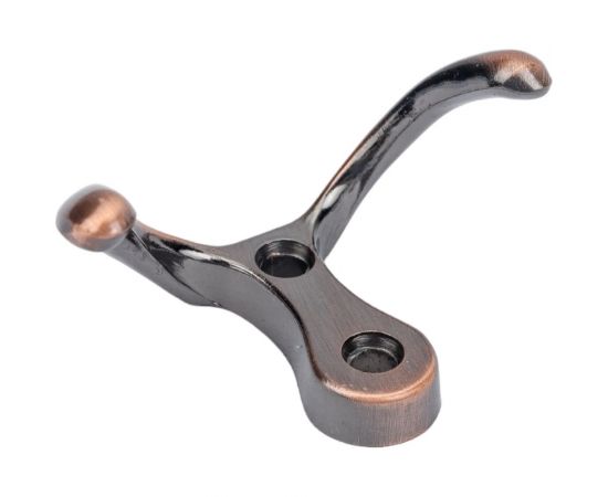 Мебельный крючок KERRON Д55 Ш30 В30, античная медь KR 0010 AC – изображение 3