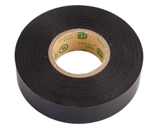 Изолента UCD ПВХ, профессиональная, 0,19x19 мм, 20 м, черная, 5 шт. UCD01920 – изображение 3