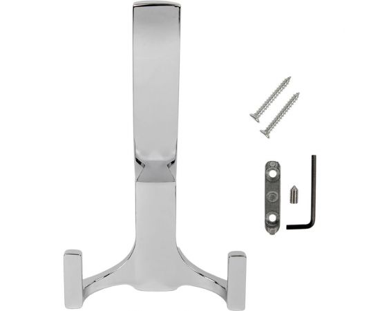 Мебельный крючок KERRON хром KR 0340 – изображение 3