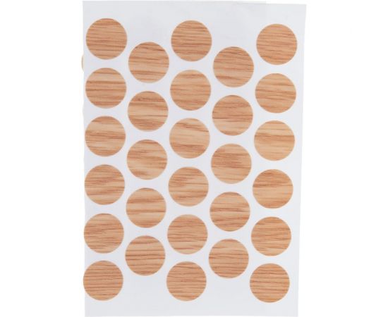 Заглушка-самоклейка Tech-Krep 14 мм дуб 50 шт 147769 – изображение 3
