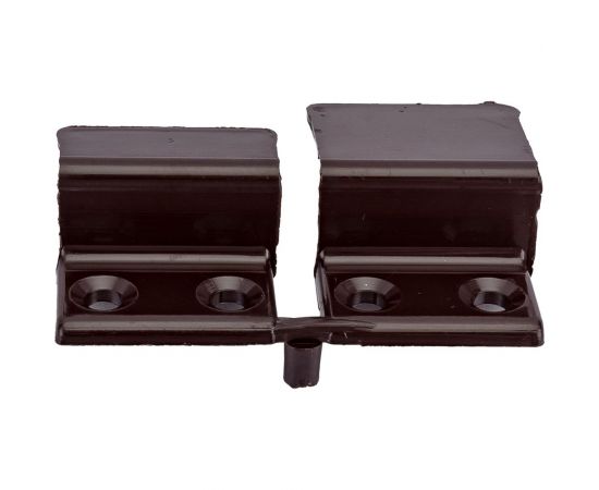 Пластиковый держатель для москитной сетки KOMFORT Москитные системы коричневый Комплект 4 шт ДП00617 – изображение 3