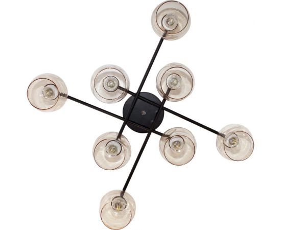 Потолочный светильник ЭЛЕТЕХ 11271В-4/8 черн. (Плафон 8268) НПБ 01-8x60-109 Е27 ИУ 1005404861 – изображение 3