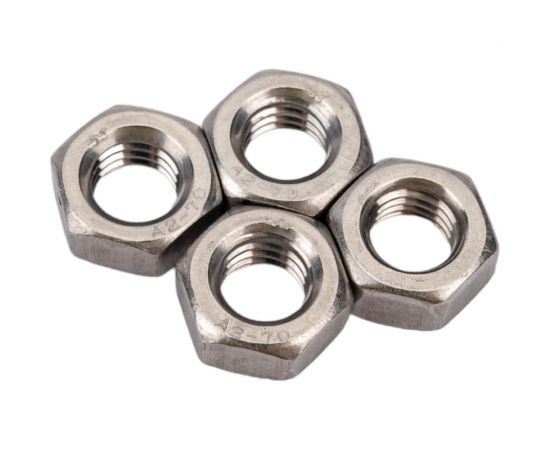 Гайка из нержавеющей стали DINFIX DIN 934, А2, М8, 10 шт. 00-00001797 – изображение 4