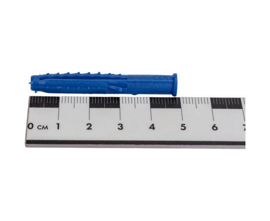 Распорный дюбель Чапай 6х50 шипы+усы, синие 1000шт - пакет Tech-Krep 111145 – изображение 4