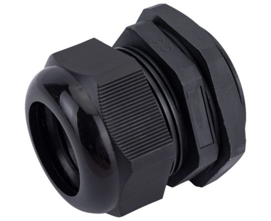Резьбовой уплотнительный кабельный ввод/сальник UCD РG-36 диаметр кабеля 24-32 мм IP54, черный (Гермоввод для кабеля) UCDPG36 – изображение 4