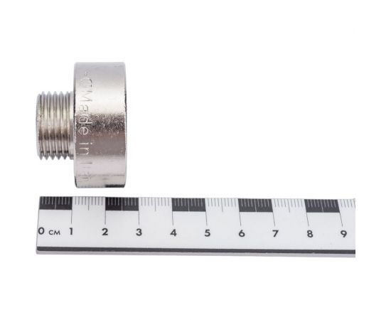 Никелированный переходник STOUT ВН 1X1/2 RG008Q0PSBA0F2 – изображение 4