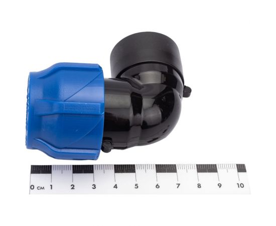 Компрессионный отвод VALFEX ПНД, с внутренней резьбой, 25x3/4"" 1210012325034 – изображение 4