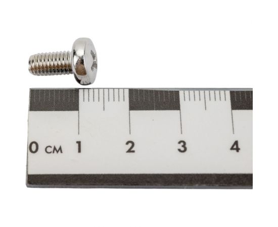 Винт Невский Крепеж DIN 7985, с полукруглой головкой, нерж. сталь, М5x10 10 шт. 823056 – изображение 4