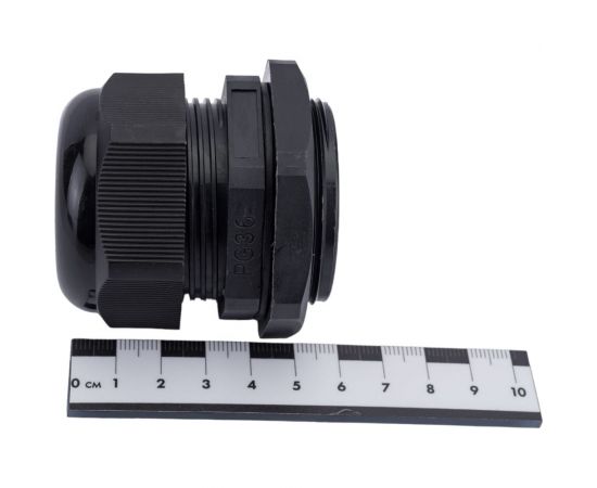 Резьбовой уплотнительный кабельный ввод/сальник UCD РG-36 диаметр кабеля 24-32 мм IP54, черный (Гермоввод для кабеля) UCDPG36 – изображение 5