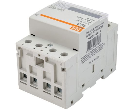 Модульный контактор TDM КМ63/4-40 SQ0213-0014 – изображение 5