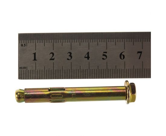 Анкерный болт с гайкой Стройбат 8x 65 цинк 20 шт 257561 – изображение 5