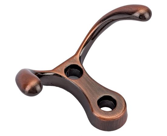 Мебельный крючок KERRON Д55 Ш30 В30, античная медь KR 0010 AC – изображение 5