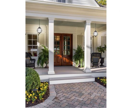 Садово-парковый светильник FERON 60W 230V E27 черный, IP44, PL3805 6345 – изображение 7