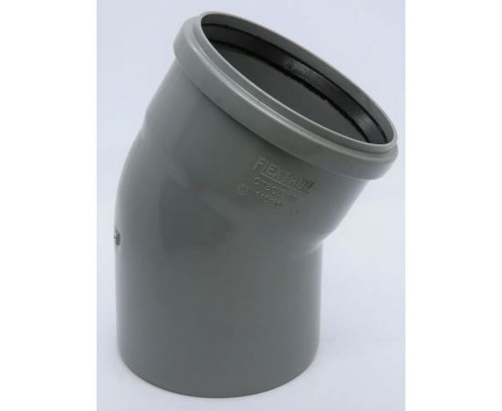 Отвод Flextron D 110 мм 30 градусов, для внутренней канализации 138432 – изображение 7