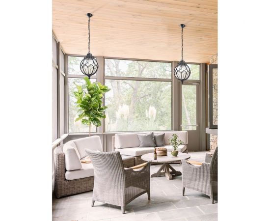 Садово-парковый светильник FERON 60W 230V E27 черный, IP44, PL3805 6345 – изображение 9