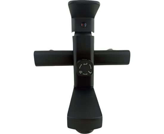 Душевая стойка-зонт со смесителем Rainsberg черный R9004H – изображение 10