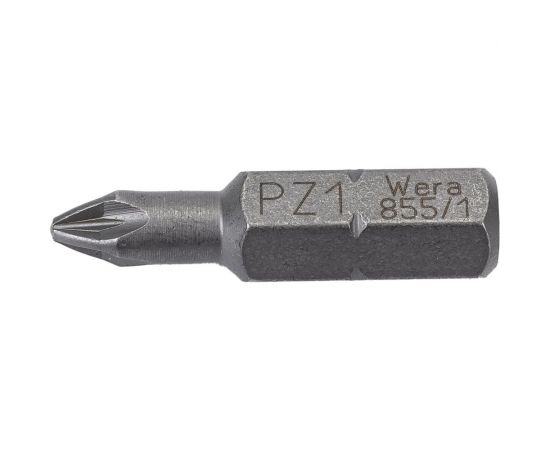 Крестовая бита Pozidriv 855/1 Z PZ 1, 25 мм, 1/4"", C6.3 WERA WE-072080 