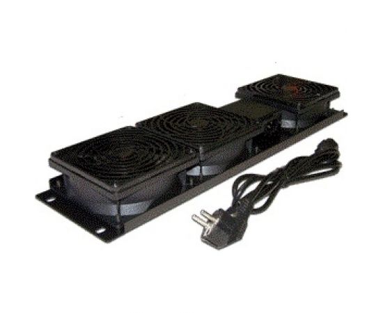 Блок 2-х вентиляторов TWT 19"" вертикальный, без термостата, 3U CB-FANV2-RACK TWT-CB-FANV2-RACK 